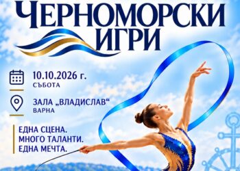 Близо 200 млади гимнастички идват във Варна за „Черноморски игри 2026“